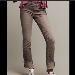 Anthropologie Pilcro and the Letterpress Parallel Grey Cords